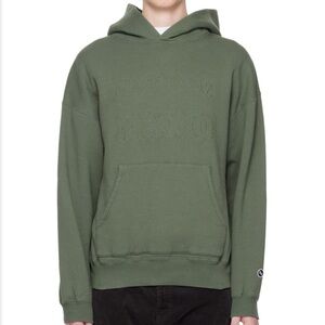 Neighborhood Original NHCO Green Embroidered Hoodie in Size XL